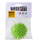 Мяч массажный BASEFIT GB-601 7 см, зеленый