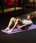УЦЕНКА Коврик для йоги и фитнеса Starfit FM-301, NBR, 183x61x1,0 см, фиолетовый пастель