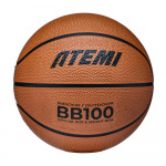Мяч баскетбольный Atemi, р. 6, резина, 8 панелей, BB100N, окруж 72-74, клееный