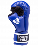 Перчатки для рукопашного боя Green Hill PG-2047, к/з, синий