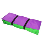 Коврик гимнастический BF-001 детский 150*50*1см (фиолетовый-зеленый)