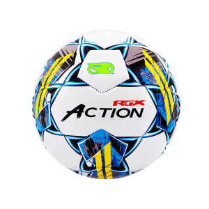 Мяч футбольный RGX-FB-1724 White/Blue/Green Sz5 ― купить в Москве. Цена, фото, описание, продажа, отзывы. Выбрать, заказать с доставкой. | Интернет-магазин SPORTAVA.RU