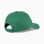 Бейсболка PUMA Ess Cat Logo BB Cap 02458701, 100% хлопок, зеленый (Универсальный)