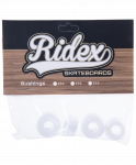 Комплект бушингов для скейтборда, Ridex 95А, белый
