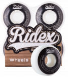 Комплект колес для скейтборда Ridex SB, 55*32, белый/черный, 4 шт.