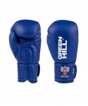 Перчатки боксерские Green Hill Super BGS-2271F, 10 oz, к/з, синий