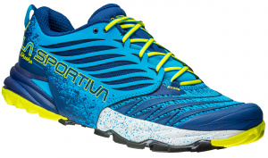 Кроссовки LA SPORTIVA Akasha, Blue/Sulphur ― купить в Москве. Цена, фото, описание, продажа, отзывы. Выбрать, заказать с доставкой. | Интернет-магазин SPORTAVA.RU