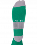 Гетры футбольные Jögel CAMP BASIC SOCKS, зеленый/серый/белый