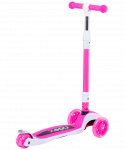 Самокат Ridex 3-колесный 3D Tiny Tot 120/80 мм, розовый