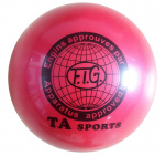 Мяч INDIGO д/худож. гимнастики d15 300 гр I-1 (красный)