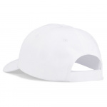 Бейсболка PUMA 02435716, 100% хлопок, белый (Универсальный)