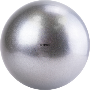 Мяч для художественной гимнастики однотонный TORRES AG-15-07, диаметр 15см., серебристый ― купить в Москве. Цена, фото, описание, продажа, отзывы. Выбрать, заказать с доставкой. | Интернет-магазин SPORTAVA.RU