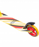 УЦЕНКА Самокат Ridex 2-колесный Flow 125 мм, красный/желтый