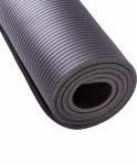 Коврик для йоги Starfit FM-301, NBR, 183x61x1,0 см, серый