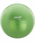 Мяч гимнастический Starfit GB-101 75 см, антивзрыв, зеленый