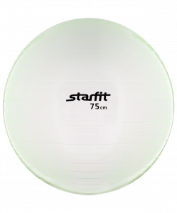Мяч гимнастический Starfit GB-105 75 см, прозрачный, зеленый ― купить в Москве. Цена, фото, описание, продажа, отзывы. Выбрать, заказать с доставкой. | Интернет-магазин SPORTAVA.RU