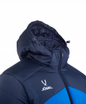 Куртка Jögel утеплённая детская JPJ-4500-971, полиэстер, темно-синий/синий/белый