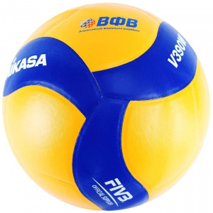 Мяч волейбольный MIKASA, р. 5 , износостойкая синт.кожа (ПУ), 18 п, V390W ― купить в Москве. Цена, фото, описание, продажа, отзывы. Выбрать, заказать с доставкой. | Интернет-магазин SPORTAVA.RU