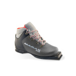 Ботинки лыжные MARAX MX-330 Кожа черный - графит