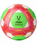 Мяч футбольный Jögel Primero Kids №3, белый/красный/зеленый