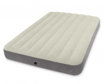 Матрас надувной Intex флок. 64102 FULL DELUXE SINGLE-HIGH AIRBED,191х137х25см