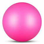 Мяч для художественной гимнастики INDIGO IN315-CY, диаметр 15см., цикламеновый металлик