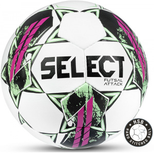 Мяч футзальный SELECT Futsal Attack V22 Grain 1073460009, размер 4 (4) ― купить в Москве. Цена, фото, описание, продажа, отзывы. Выбрать, заказать с доставкой. | Интернет-магазин SPORTAVA.RU
