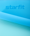 БЕЗ УПАКОВКИ Коврик для йоги и фитнеса Starfit FM-201, TPE, 173x61x0,5 см, синий пастель/мятный