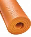 Коврик для йоги Starfit FM-301, NBR, 183x58x1,5 см, оранжевый