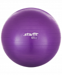 Мяч гимнастический Starfit GB-101 65 см, антивзрыв, фиолетовый
