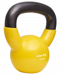 БЕЗ УПАКОВКИ Гиря виниловая Starfit DB-401 желтый, 4 кг