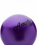 Мяч для художественной гимнастики Amely AGB-101, 19 см, фиолетовый