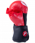 Перчатки для рукопашного боя Rusco PRO, к/з, красный