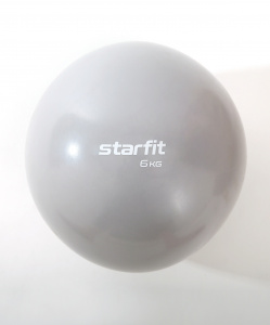 Медбол Starfit GB-703, 6 кг, тепло-серый пастель ― купить в Москве. Цена, фото, описание, продажа, отзывы. Выбрать, заказать с доставкой. | Интернет-магазин SPORTAVA.RU