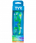 Очки TYR Vesi Tie Dye Mirrored Junior, LGVSITDM/487, голубой