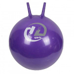 Мяч-попрыгун Z-Sports BB-004-65 с рожками (65см, фиолетовый)