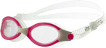 Очки для плавания Atemi, силикон (роз/бел), B503