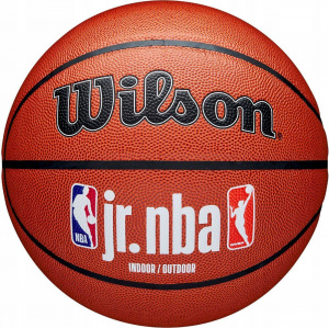 Мяч баскетбольный Wilson JR. NBA Fam Logo Indoor Outdoor WZ2009801XB5, размер 5 (5) ― купить в Москве. Цена, фото, описание, продажа, отзывы. Выбрать, заказать с доставкой. | Интернет-магазин SPORTAVA.RU