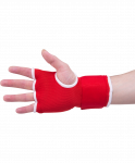 Внутренние гелевые перчатки с ремнями на запястьях, красные RDX