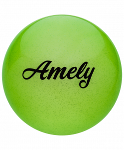 Мяч для художественной гимнастики Amely AGB-102, 15 см, зеленый, с блестками ― купить в Москве. Цена, фото, описание, продажа, отзывы. Выбрать, заказать с доставкой. | Интернет-магазин SPORTAVA.RU
