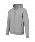 Флисовое худи на молнии JÖGEL ESSENTIAL Cotton Fleece FZ Hoodie, серый меланж, детский