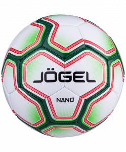 Мяч футбольный Jögel Nano №4, белый/зеленый (4) ― купить в Москве. Цена, фото, описание, продажа, отзывы. Выбрать, заказать с доставкой. | Интернет-магазин SPORTAVA.RU