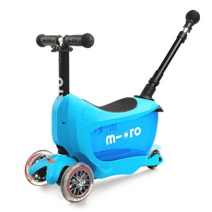 Самокат Mini2Go Deluxe Plus Синий ― купить в Москве. Цена, фото, описание, продажа, отзывы. Выбрать, заказать с доставкой. | Интернет-магазин SPORTAVA.RU