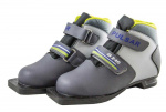 Лыжные ботинки Atemi А240 Jr Grey, Крепление: 75мм