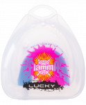 Капа Flamma Lucky MGF-011wu, с футляром, белый/синий, детский