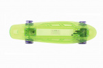 Пенни борд Shark 22 " TLS-403 с подсветкой, зеленый