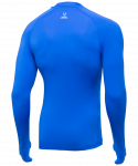 Футболка компрессионная с длинным рукавом JÖGEL Camp PerFormDRY Top LS, синий/белый