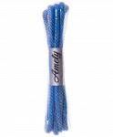 Скакалка для художественной гимнастики Amely RGJ-304, 3м, синий/золотой, с люрексом