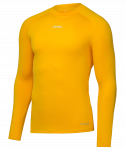 Джемпер компрессионный утепленный JÖGEL CAMP PerFormDRY Baselayer Top Warm, желтый