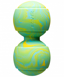 Мяч для МФР Starfit RB-107, 12,5 x 6,3 см, силикагель, двойной, голубой/оранжевый ― купить в Москве. Цена, фото, описание, продажа, отзывы. Выбрать, заказать с доставкой. | Интернет-магазин SPORTAVA.RU